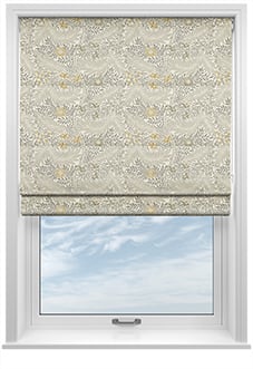 William Morris At Home Larkspur, Flint - Twist&Fit Roman Blind